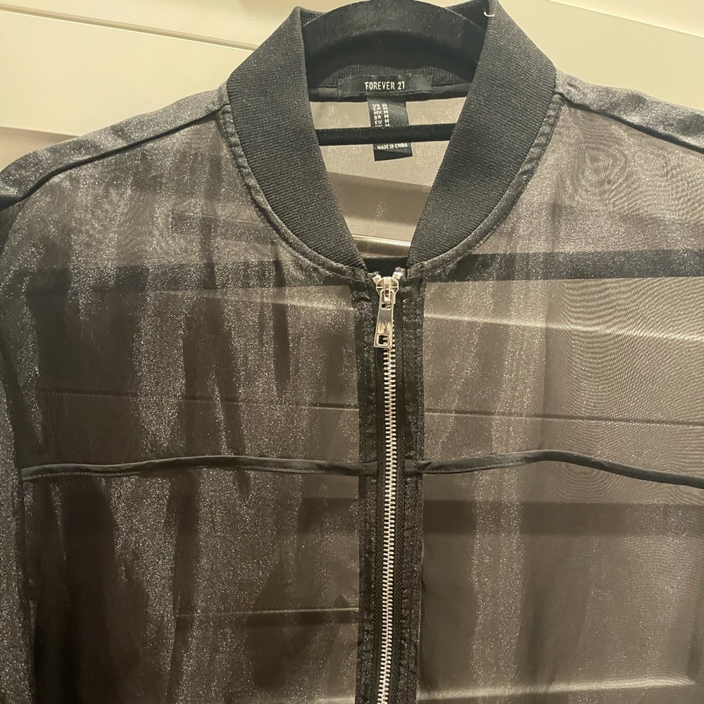 Sheer jacket
